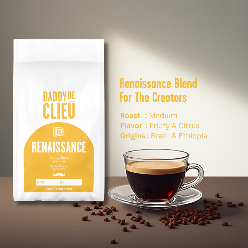 Renaissance Coffee Beans | Medium Roast | Brazil & Ethiopia